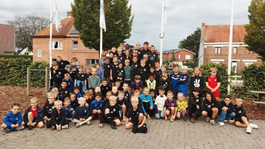 KFAC was deze week goed vertegenwoordigd tijdens de Dag van de Sportclub op Lagere school De Lieve Waarschoot
